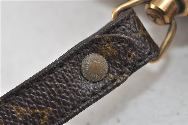 Auth Louis Vuitton Monogram Marly Dragonne PM Clutch Hand Bag M51827 LV 2836D