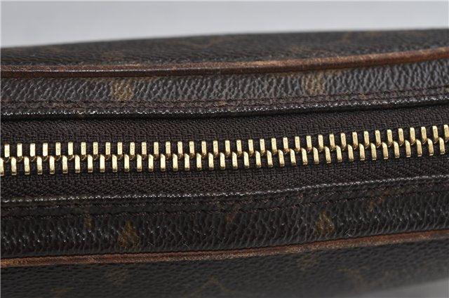 Auth Louis Vuitton Monogram Marly Dragonne PM Clutch Hand Bag M51827 LV 2836D