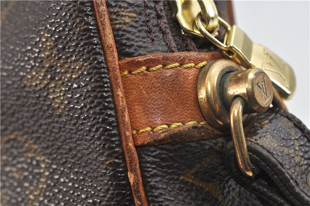 Auth Louis Vuitton Monogram Marly Dragonne PM Clutch Hand Bag M51827 LV 2836D