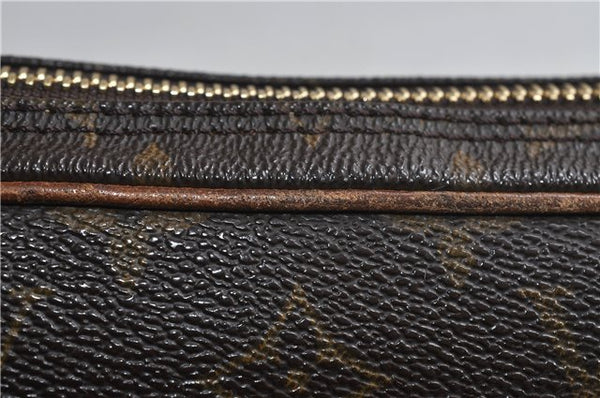 Auth Louis Vuitton Monogram Marly Dragonne PM Clutch Hand Bag M51827 LV 2836D