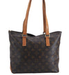 Authentic Louis Vuitton Monogram Cabas Piano Tote Bag M51148 LV 2837E
