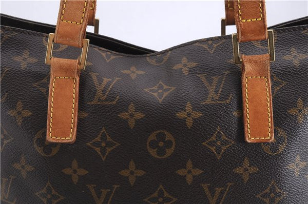Authentic Louis Vuitton Monogram Cabas Piano Tote Bag M51148 LV 2837E