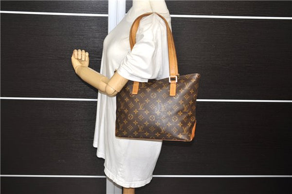 Authentic Louis Vuitton Monogram Cabas Piano Tote Bag M51148 LV 2837E