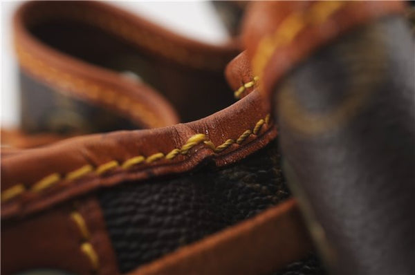 Authentic Louis Vuitton Monogram Petit Noe M42226 Shoulder Drawstring Bag 2837F