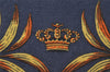 Authentic HERMES Petit Carre 40 Scarf "TIGRE ROYAL" Cashmere Silk Navy 2838I