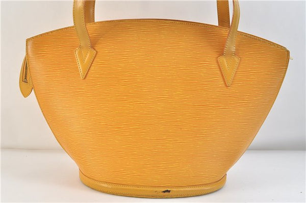 Auth Louis Vuitton Epi Saint Jacques Shopping Shoulder Bag M52269 Yellow 2839D