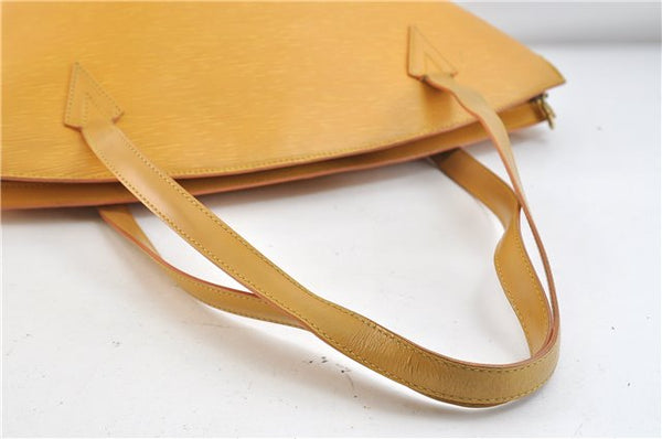 Auth Louis Vuitton Epi Saint Jacques Shopping Shoulder Bag M52269 Yellow 2839D