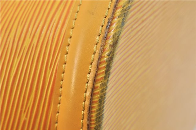 Auth Louis Vuitton Epi Saint Jacques Shopping Shoulder Bag M52269 Yellow 2839D