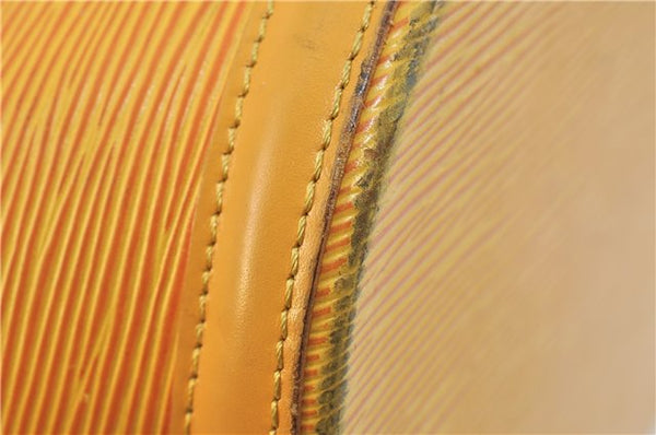 Auth Louis Vuitton Epi Saint Jacques Shopping Shoulder Bag M52269 Yellow 2839D