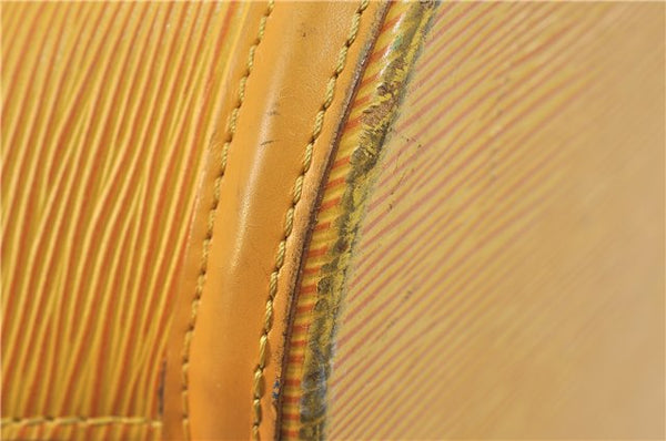 Auth Louis Vuitton Epi Saint Jacques Shopping Shoulder Bag M52269 Yellow 2839D