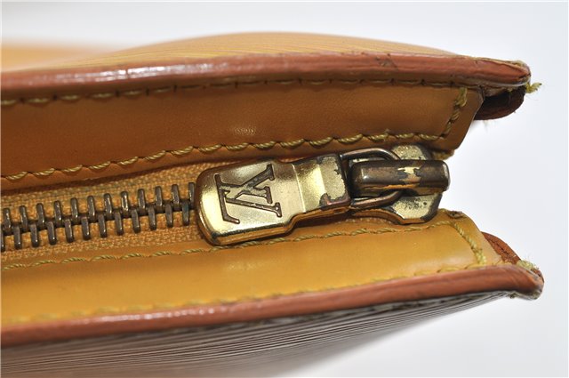 Auth Louis Vuitton Epi Saint Jacques Shopping Shoulder Bag M52269 Yellow 2839D