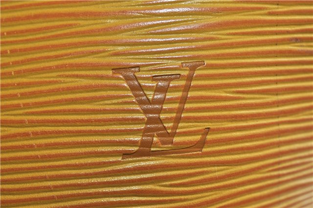 Auth Louis Vuitton Epi Saint Jacques Shopping Shoulder Bag M52269 Yellow 2839D