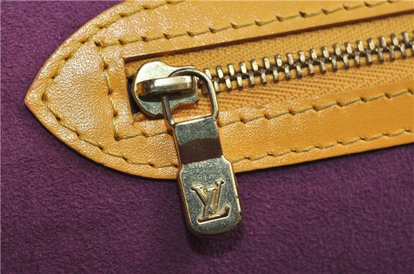 Auth Louis Vuitton Epi Saint Jacques Shopping Shoulder Bag M52269 Yellow 2839D