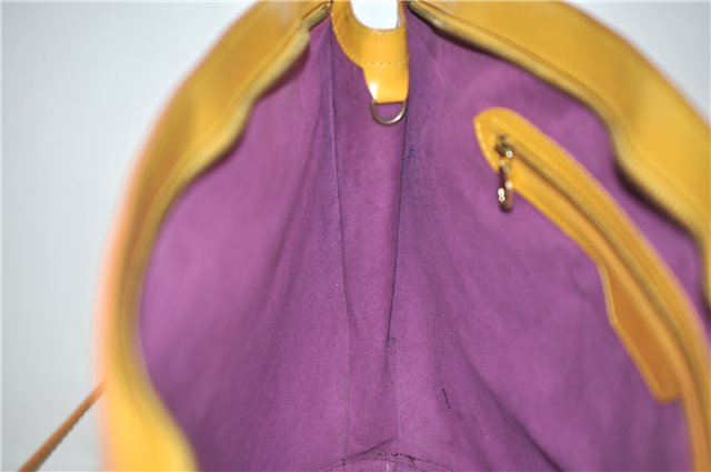 Auth Louis Vuitton Epi Saint Jacques Shopping Shoulder Bag M52269 Yellow 2839D