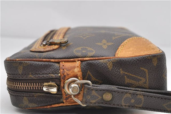 Auth Louis Vuitton Monogram Marly Dragonne GM Clutch Hand Bag M51825 Junk 2839E