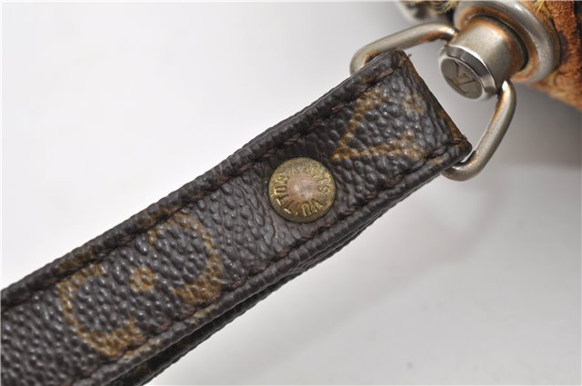 Auth Louis Vuitton Monogram Marly Dragonne GM Clutch Hand Bag M51825 Junk 2839E