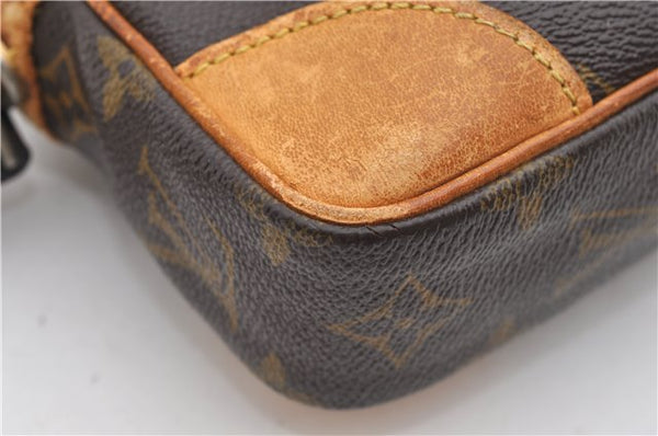 Auth Louis Vuitton Monogram Marly Dragonne GM Clutch Hand Bag M51825 Junk 2839E