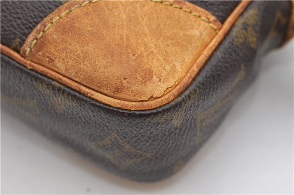 Auth Louis Vuitton Monogram Marly Dragonne GM Clutch Hand Bag M51825 Junk 2839E