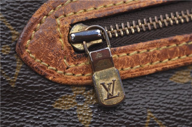 Auth Louis Vuitton Monogram Marly Dragonne GM Clutch Hand Bag M51825 Junk 2839E