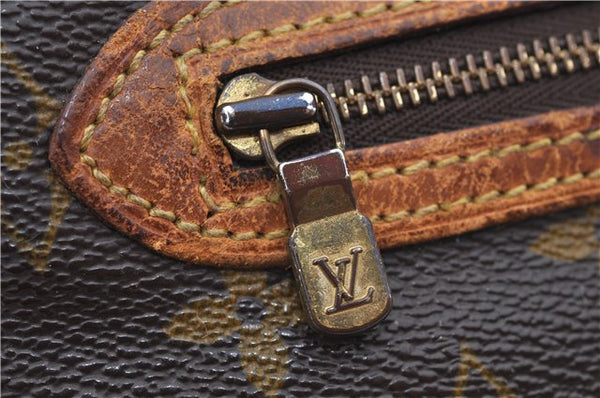 Auth Louis Vuitton Monogram Marly Dragonne GM Clutch Hand Bag M51825 Junk 2839E