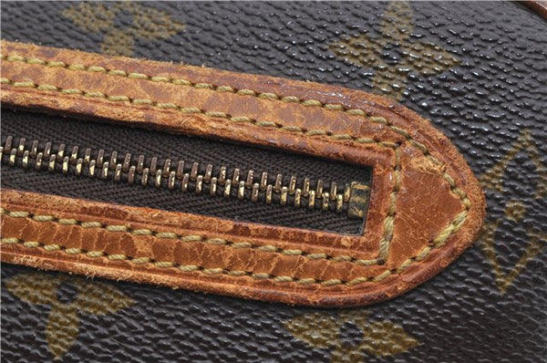 Auth Louis Vuitton Monogram Marly Dragonne GM Clutch Hand Bag M51825 Junk 2839E