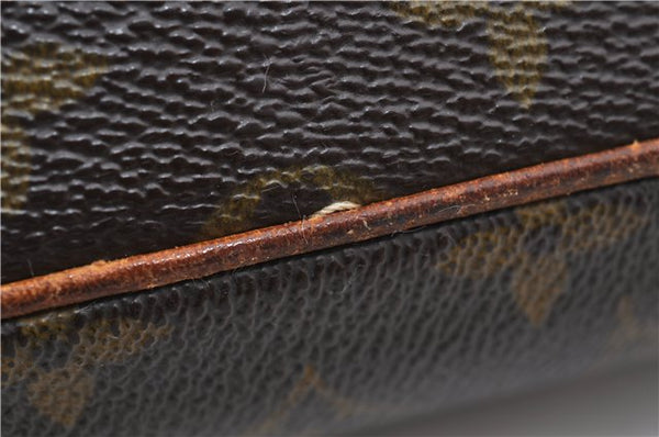 Auth Louis Vuitton Monogram Marly Dragonne GM Clutch Hand Bag M51825 Junk 2839E