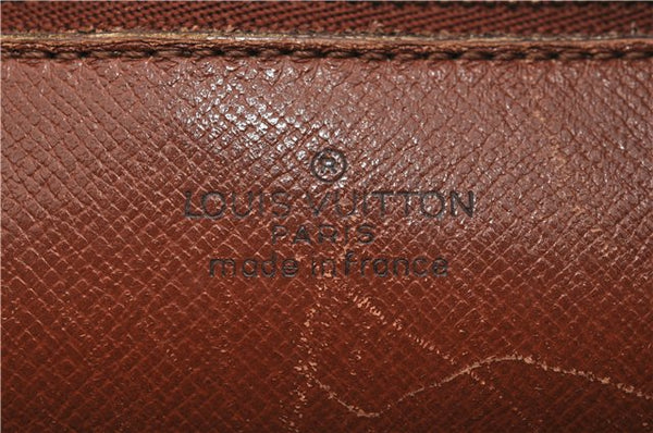 Auth Louis Vuitton Monogram Marly Dragonne GM Clutch Hand Bag M51825 Junk 2839E