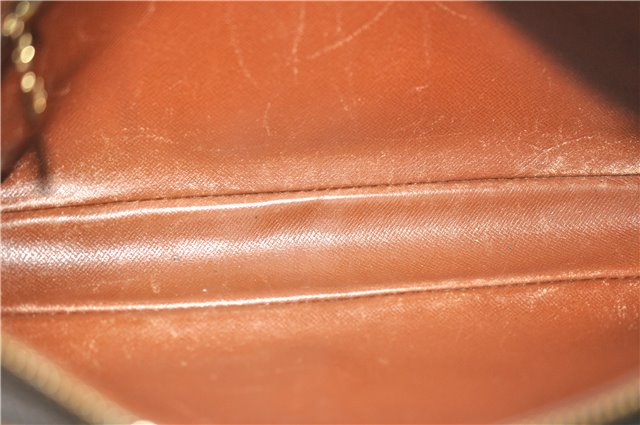 Auth Louis Vuitton Monogram Marly Dragonne GM Clutch Hand Bag M51825 Junk 2839E