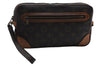 Auth Louis Vuitton Monogram Marly Dragonne GM Clutch Hand Bag M51825 LV 2840E