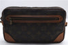 Auth Louis Vuitton Monogram Marly Dragonne GM Clutch Hand Bag M51825 LV 2840E
