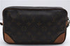 Auth Louis Vuitton Monogram Marly Dragonne GM Clutch Hand Bag M51825 LV 2840E
