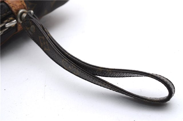 Auth Louis Vuitton Monogram Marly Dragonne GM Clutch Hand Bag M51825 LV 2840E