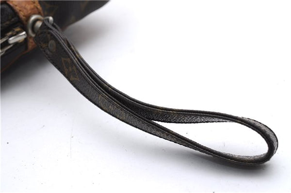 Auth Louis Vuitton Monogram Marly Dragonne GM Clutch Hand Bag M51825 LV 2840E