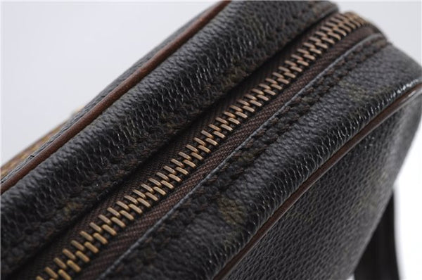 Auth Louis Vuitton Monogram Marly Dragonne GM Clutch Hand Bag M51825 LV 2840E