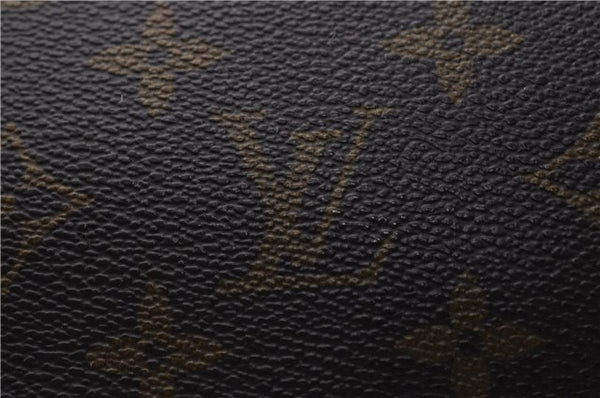 Auth Louis Vuitton Monogram Marly Dragonne GM Clutch Hand Bag M51825 LV 2840E