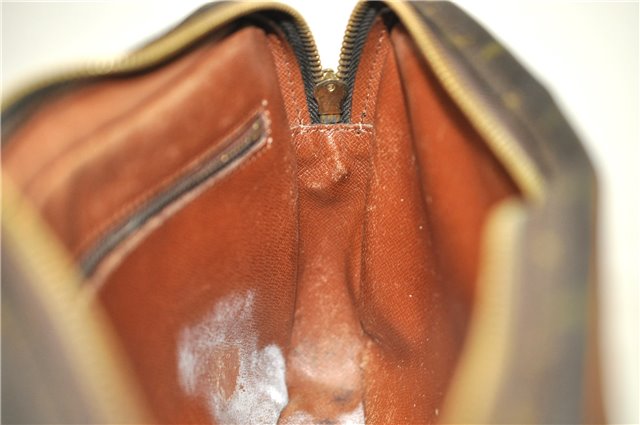 Auth Louis Vuitton Monogram Marly Dragonne GM Clutch Hand Bag M51825 LV 2840E