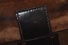 Authentic FENDI Mamma Baguette Shoulder Hand Bag Unborn Calf Leather Brown 2840I