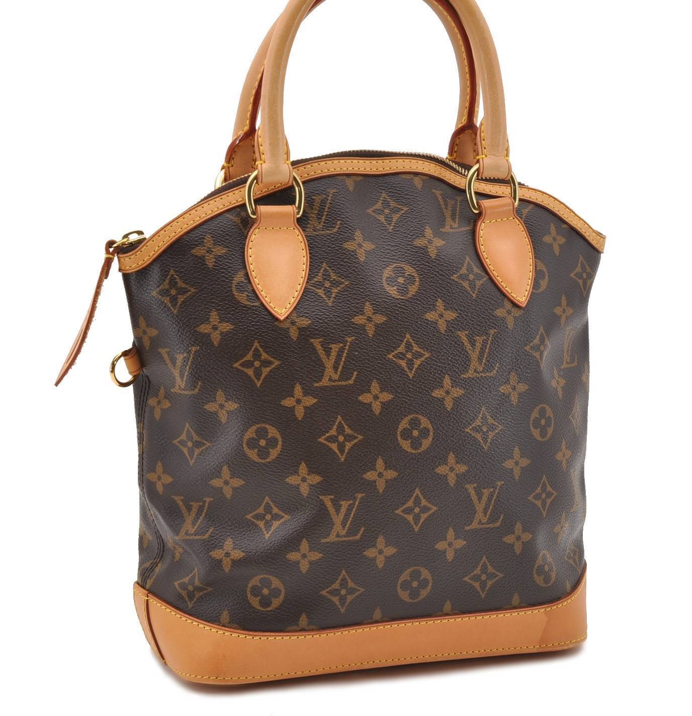 Authentic Louis Vuitton Monogram Lockit Hand Tote Bag M40102 LV 2841C