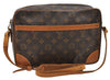 Authentic Louis Vuitton Monogram Trocadero 30 Shoulder Cross Bag M51272 LV 2841E