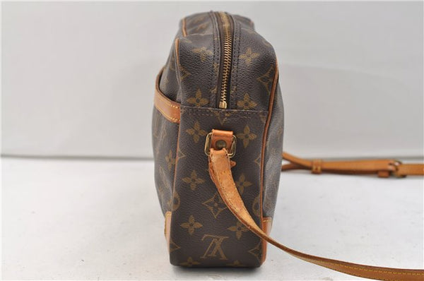 Authentic Louis Vuitton Monogram Trocadero 30 Shoulder Cross Bag M51272 LV 2841E