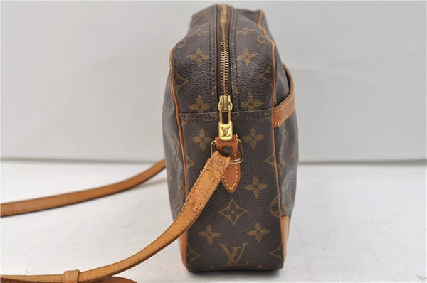 Authentic Louis Vuitton Monogram Trocadero 30 Shoulder Cross Bag M51272 LV 2841E