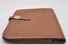 Authentic HERMES Dogon GM Vintage Leather Long Wallet Purse Brown 2841I