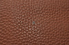 Authentic HERMES Dogon GM Vintage Leather Long Wallet Purse Brown 2841I