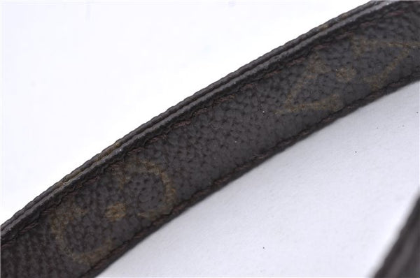 Auth Louis Vuitton Monogram Marly Dragonne PM Clutch Hand Bag M51827 LV 2842D