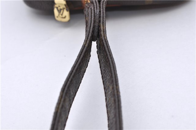 Auth Louis Vuitton Monogram Marly Dragonne PM Clutch Hand Bag M51827 LV 2842D