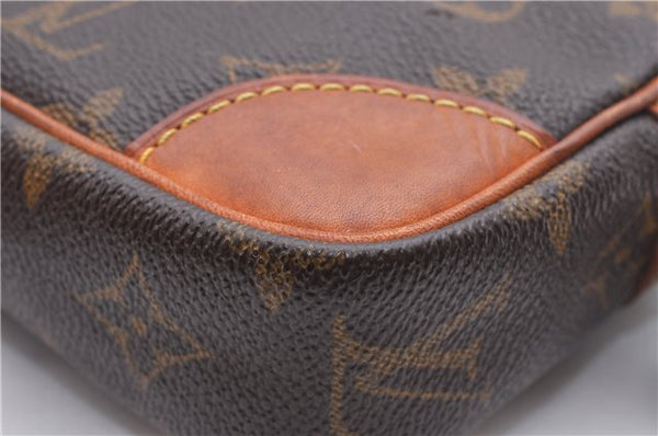 Auth Louis Vuitton Monogram Marly Dragonne PM Clutch Hand Bag M51827 LV 2842D