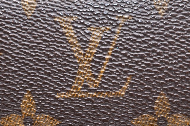 Auth Louis Vuitton Monogram Marly Dragonne PM Clutch Hand Bag M51827 LV 2842D