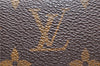Auth Louis Vuitton Monogram Marly Dragonne PM Clutch Hand Bag M51827 LV 2842D