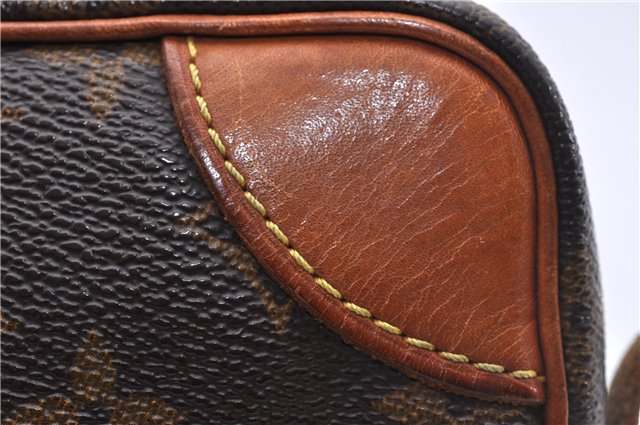 Auth Louis Vuitton Monogram Marly Dragonne PM Clutch Hand Bag M51827 LV 2842D