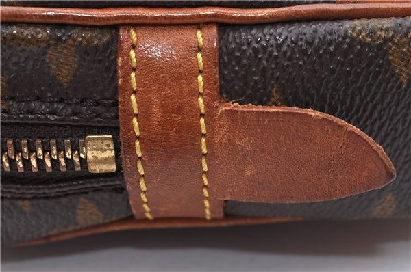 Auth Louis Vuitton Monogram Marly Dragonne PM Clutch Hand Bag M51827 LV 2842D